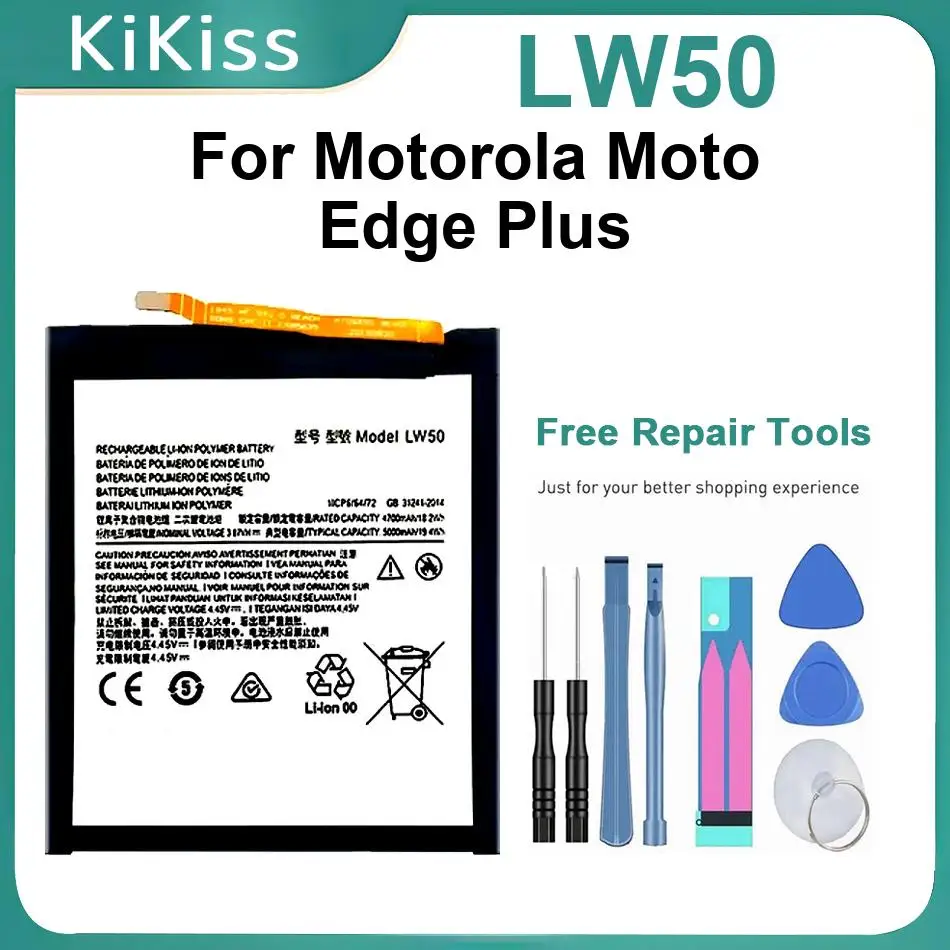 LW50 Handy-Akku für Motorola Moto Edge Plus Wiederaufladbare Batterien