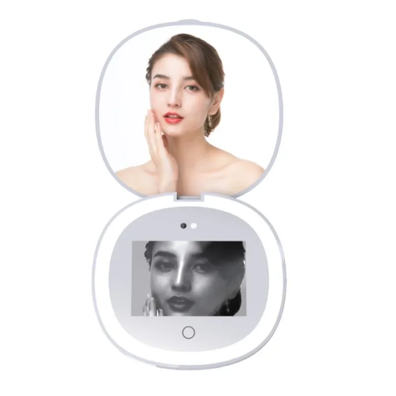 

Hot-selling LED smart makeup mirror, smart UV sunscreen beauty makeup mirror, portable charging eye protection