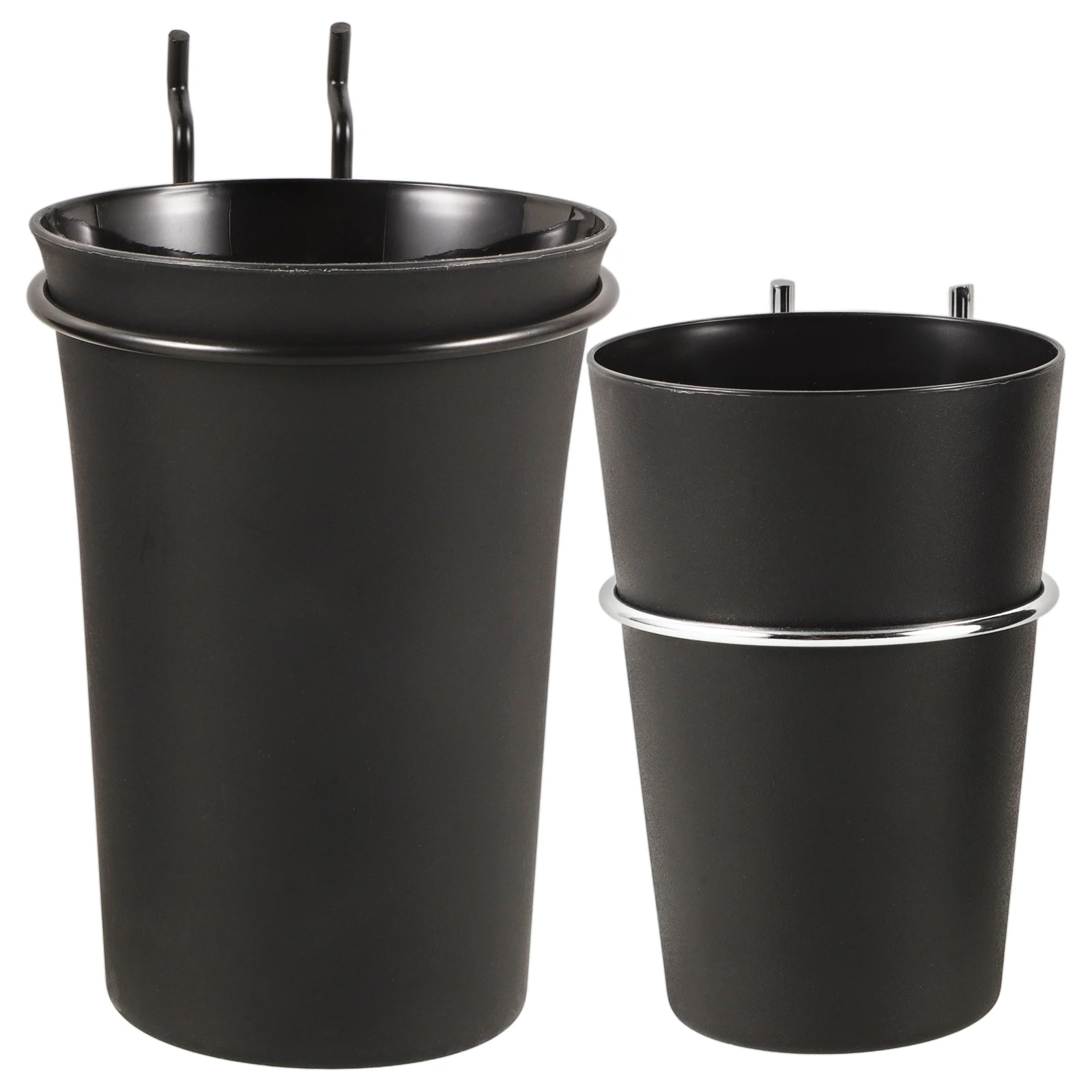 2 قطعة خطاف بيجبورد بيجبورد منظم أكواب تخزين مع خطافات متعددة الوظائف أداة تخزين دلو لورشة العمل جدار جبل #6