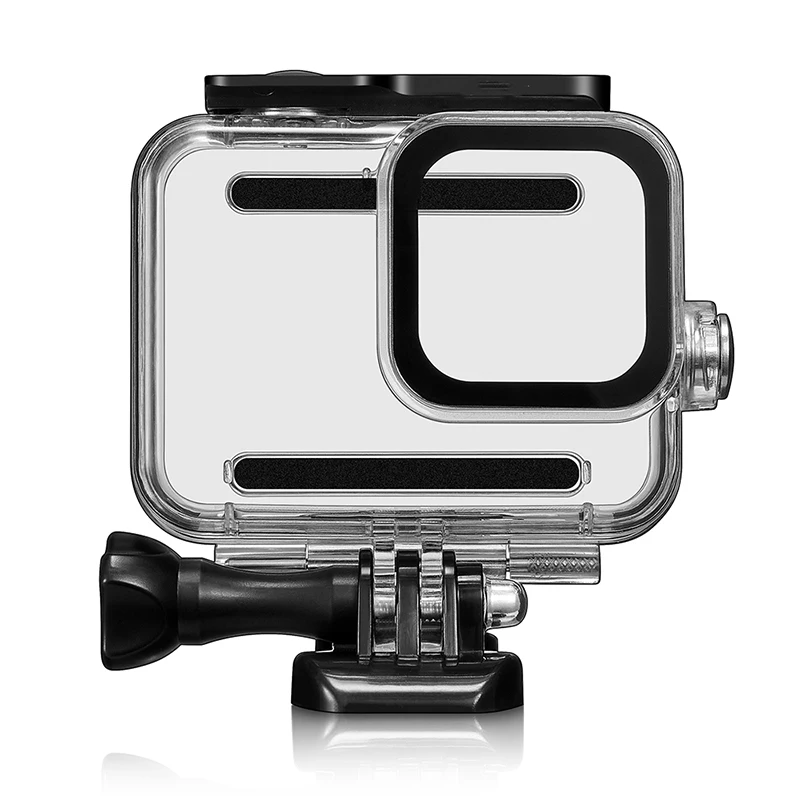 Wodoszczelna obudowa do GoPro Hero 8, czarna osłona ochronna na kamerę i obiektyw, akcesoria do nurkowania i pływania do 60M. — zdjęcie produktu 3