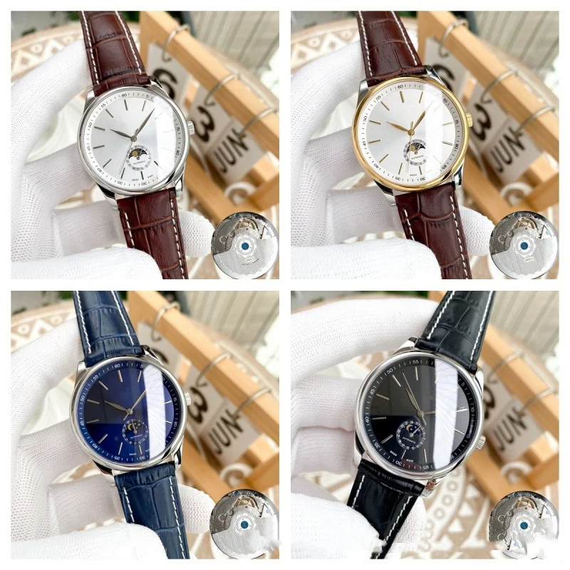 Station WestXZFactory Daifa Langjia the Longines Master Collection Moon Phase Master Mechanical Watch Business Men Temperament B