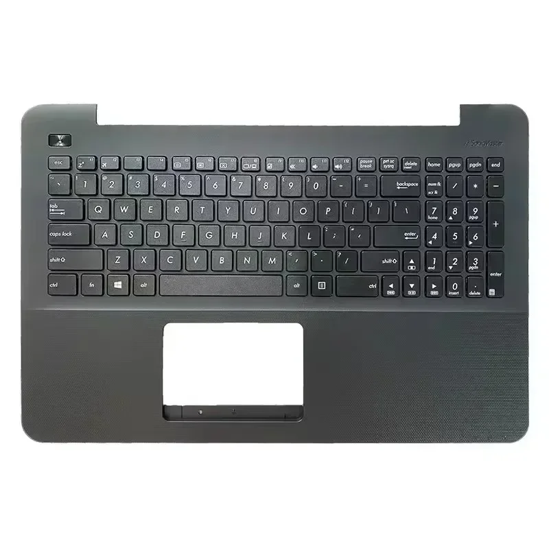 Novo para asus x554 f554 k554 x554l f554l x555 f555 x555l k555 laptop lcd capa traseira/moldura frontal/dobradiças apoio para as mãos inferior caso