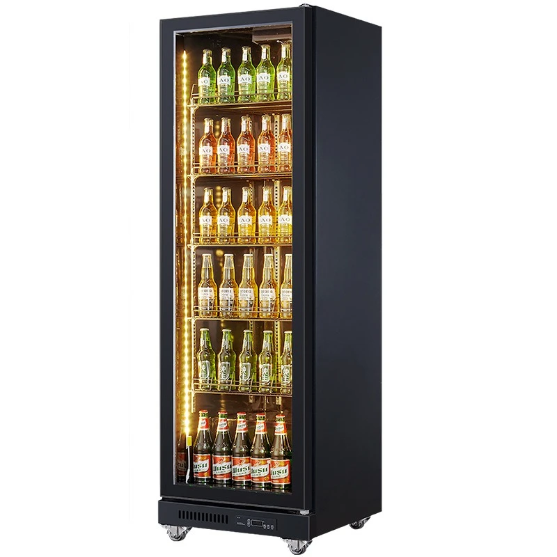 Air-cooled frost-free Internet celebrity beer cabinets, bars, convenience stores, beverage preservation, freezers, refrigerated