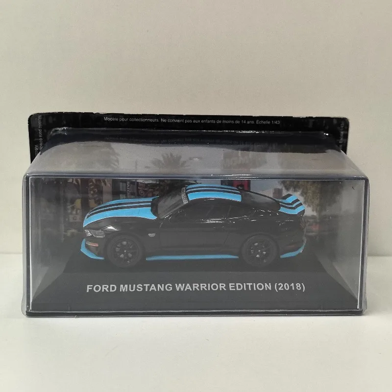 Diecast IXO 1:43 Scale FORD MUSTANG WARRIOR 2018 Alloy Car Model