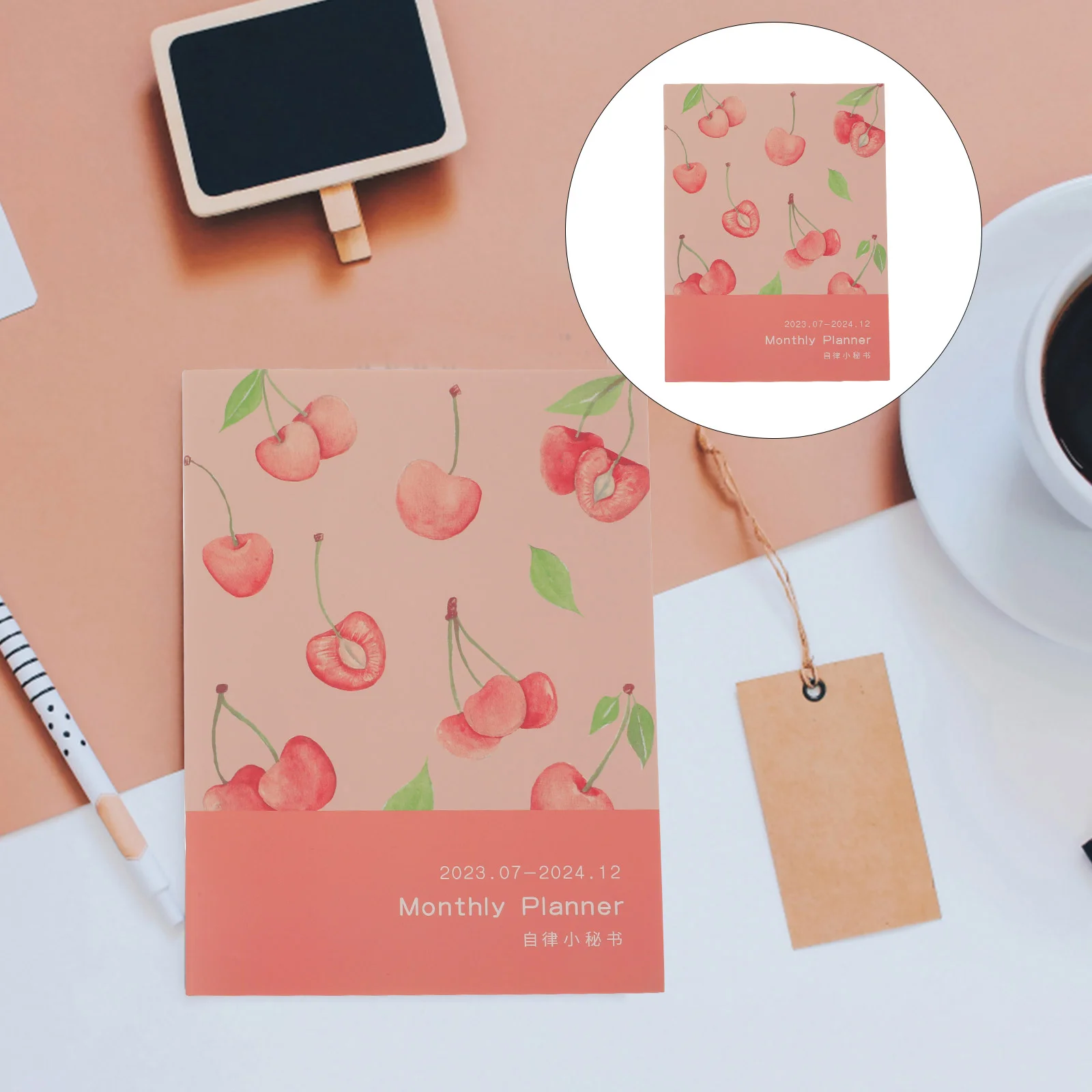 Calendar Planner Children 2023 Book Multi-function Budget Paper Notebook Academic