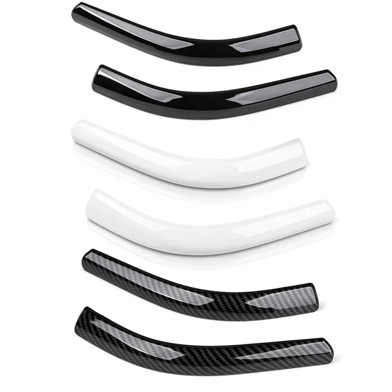 Anti-scratch Sticker Cover ABS Edge Protector Rearview Mirror Anti-collision Strips Trim for Tesla Model 3/Y/YL19-26 Auto Parts