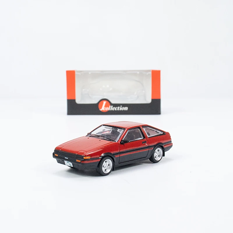 Tarmac Works 1:64 Model Car Sprinter Trueno (AE86) Alloy Die-Cast Vehicle -Red