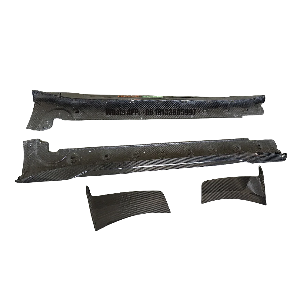 

High Quality Carbon Side Skirts for Porsche 992 911 Retrofit Upgrade GT3RS Carbon Fiber Rear Skirt Body Kit