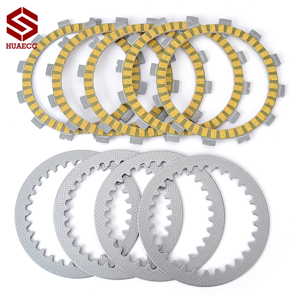 Friction Clutch Plates Disc for Suzuki FX125 TS125 RV125 Van-Van RG80 GZ125 GN125 Z/M/R/V/W/X/Y/K1 ER/EV/EW/EX/EY/EK1 Z/D/K