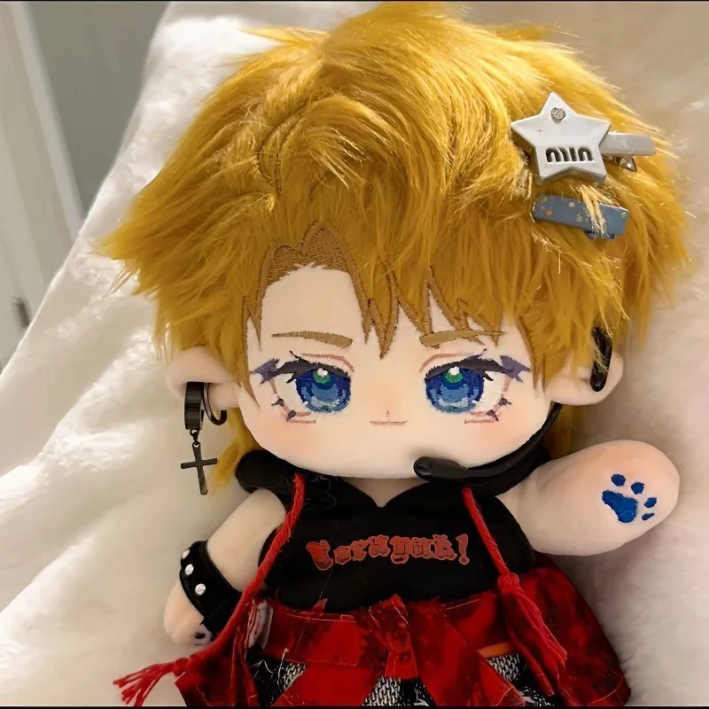 

20cm Game Hetalia Alfred F. Jones Plushie Stuffed Dress-up Anime Plush Doll Body Toy Collectible Figure Birthday Xmas Gift