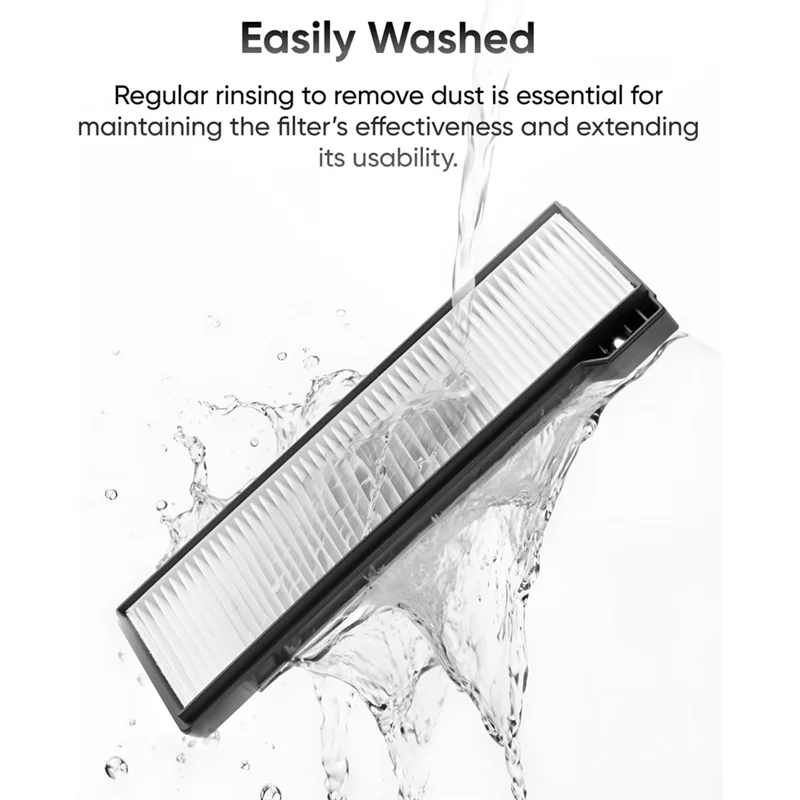 A005-pour Eufy X10 Pro Omni pièces de rechange accessoires rouleau brosse latérale filtre vadrouille tissu sacs à poussière