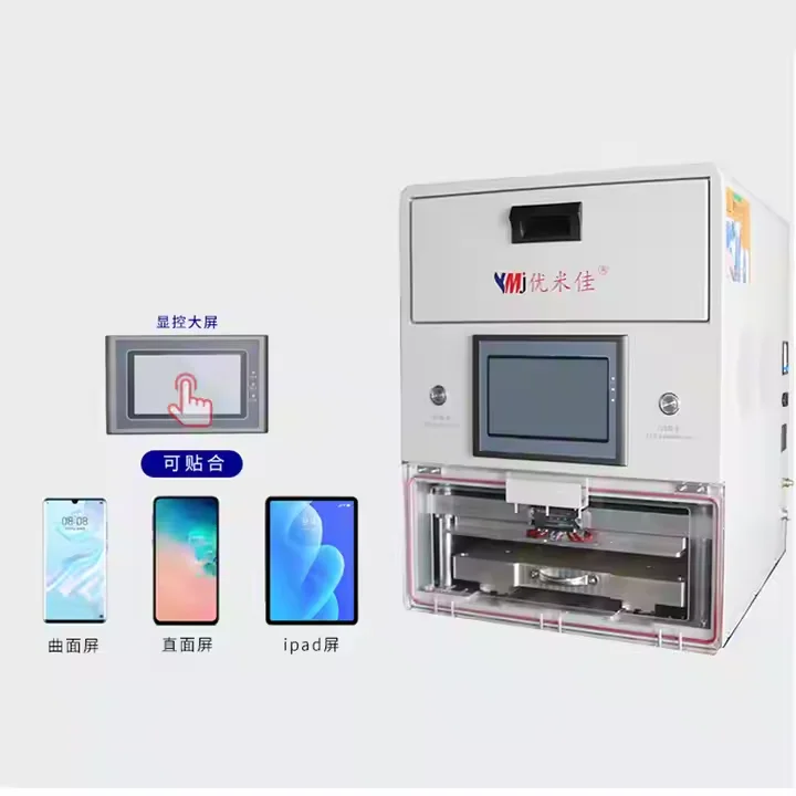 

YMJ 13 Inch Automatic Vacuum Laminator with Built-in FFU System - Bubble-Free LCD/OCA Lamination for Phones & T lets