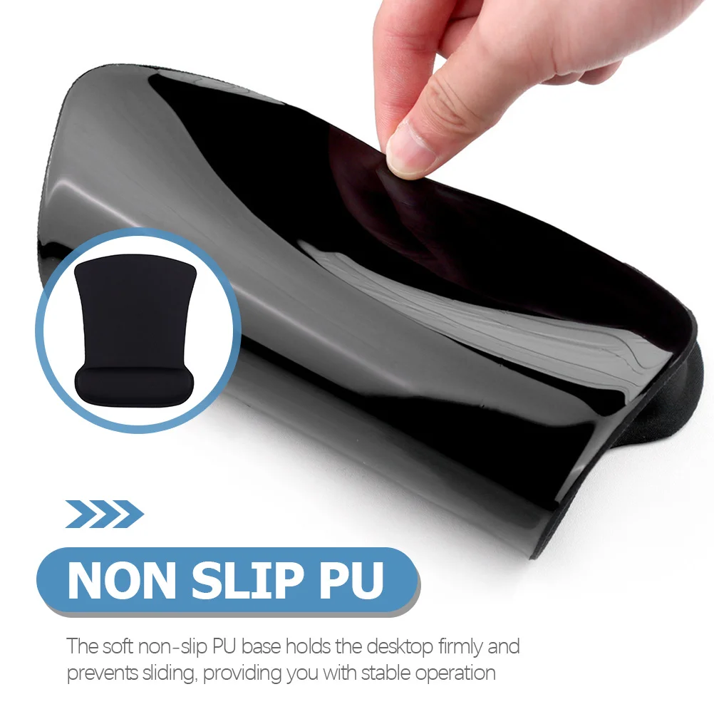 

Ergonomic Wrist Rest Mouse Pad Thickened Anti-Skid Design For Office Laptop Use Smooth Movement Reinforced Edges Computer