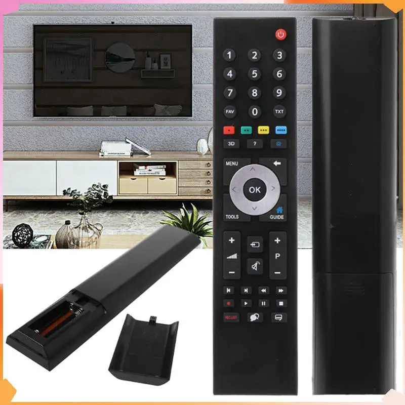 B94A 2X TP7187R Control remoto para GRUNDIG Smart TV Reemplazo de control remoto TP7187R Negro