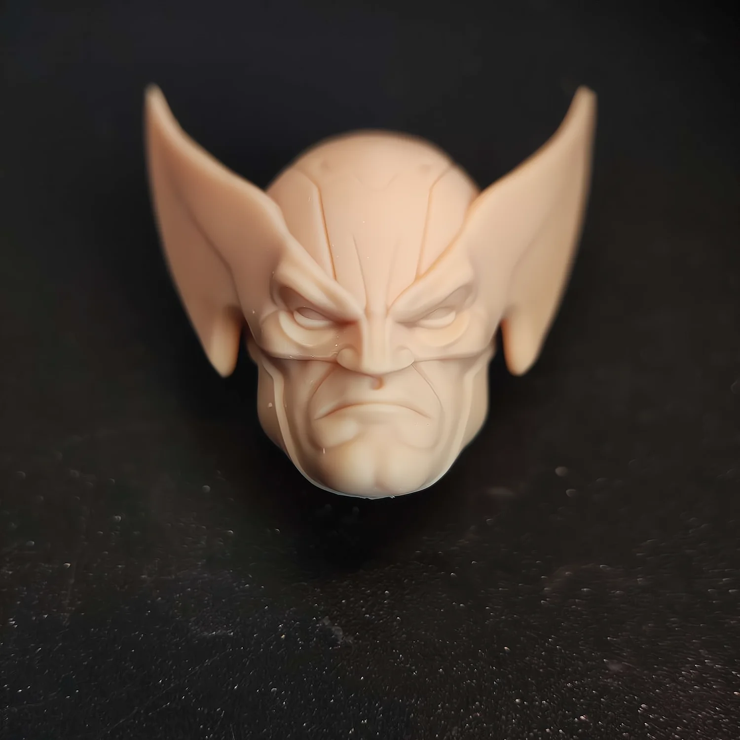 HL1377 Customized 1/18 1/12 1/10 James H Wolf Logan Unpainted Head Sculpt for 3.75