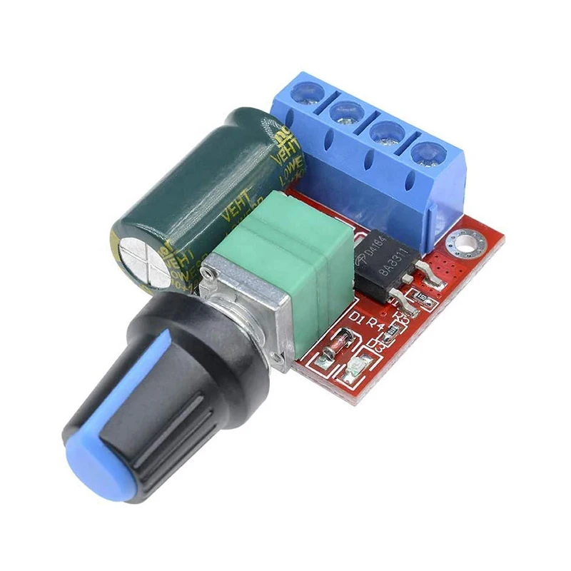 1PC Mini PWM DC Motor Speed Controller Module 5V-35V Adjustable Regulator Control Governor Switch