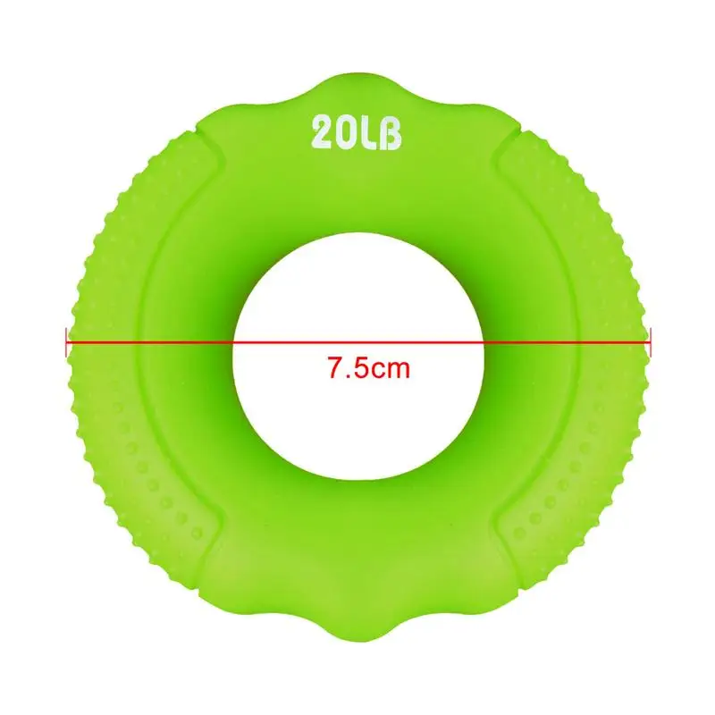 Silikonowy uchwyt wzmacniacz 20-100LB krążek do ściskania urządzenie do treningu palców mięsień ekspandera nadgarstka, rozciągacz na palce złagodzić