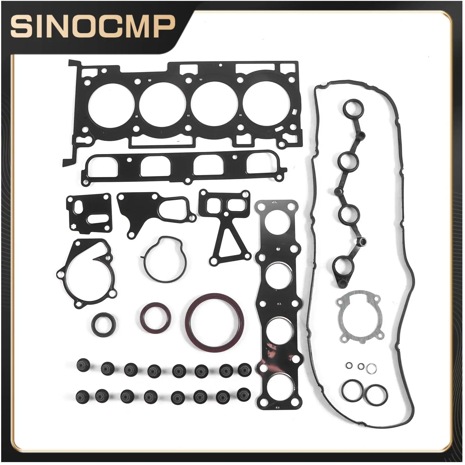 

Engine Overhaul Gasket Set 20910-2CD00For 2009-2014 Hyundai Kia G4KF 2.0T Engine Parts Engines&Components Engine Rebuilding Kits
