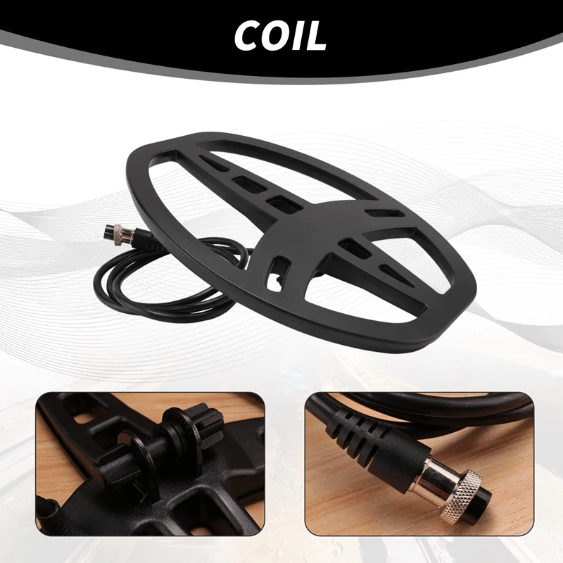 Professional Underground Metal Detector Coil For MD6350 Waterproof Coil