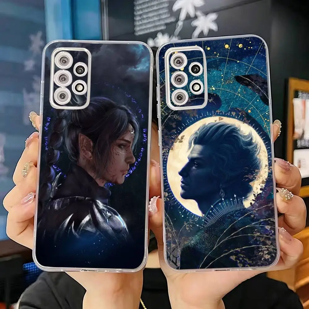 Popular Game Baldurs Gate 3 Phone Case Transparent Silicone Soft For Samsung S30 S25 S24 S23 S22 S21 Ultra Plus