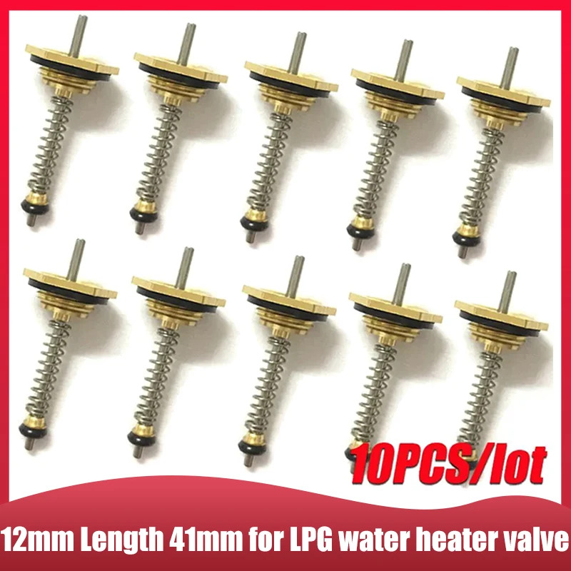 

10PCS For LPG water heater valve, Gas boiler water valve,thimble 12mm Length 41mm,high quality new Replacement parts