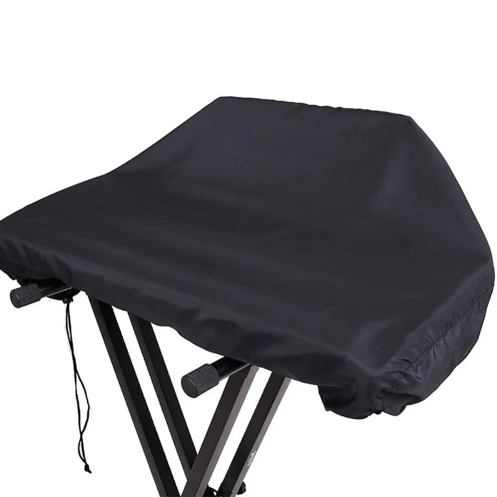 Waterproof Dustproof Elastic 61/88 Key Electric Piano Keyboard Drawstring Protect Cover Stretchable Fabric Synthesizer Cover