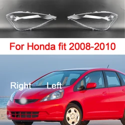 Car Headlight Cover For Honda Fit 2008 2009 2010 Car Parts Headlamp Shell Plexiglass Lens Replace Lampshade Car Accessories