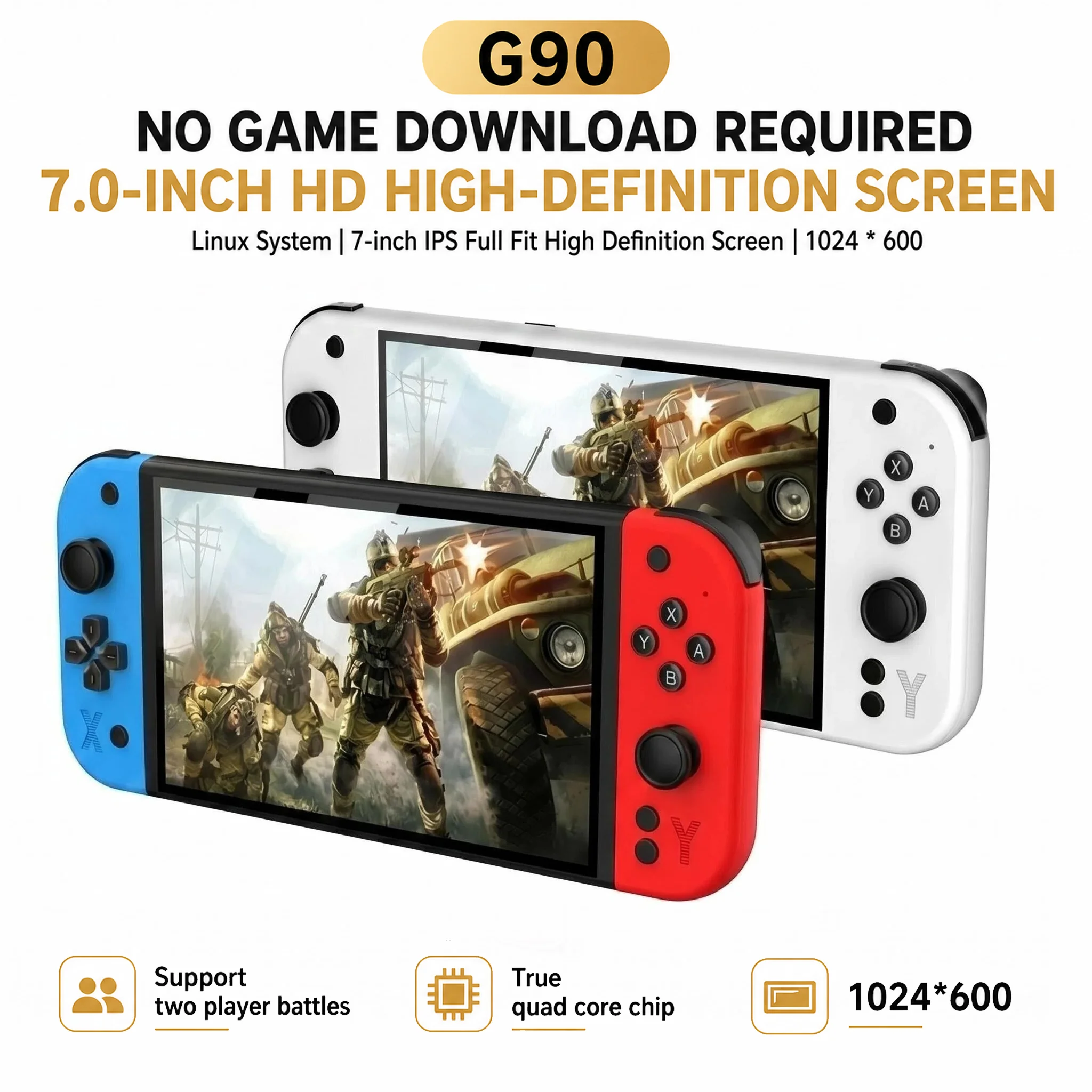 Console portable G90 compatibl - Gaming Console G90 avis et prix