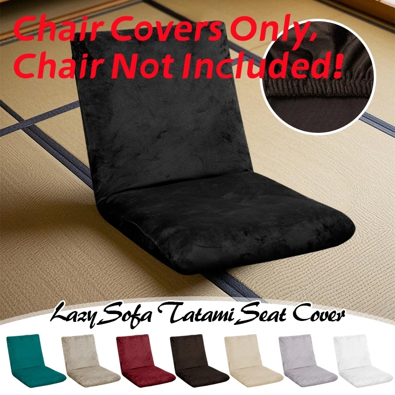 1 Stück Samt-Stretch-Tatami-Stuhlbezug im japanischen Stil, faules Sofa, Boden, Stuhlbezug, Sessel-Stuhlbezug (Stuhl nicht im Lieferumfang enthalten!)