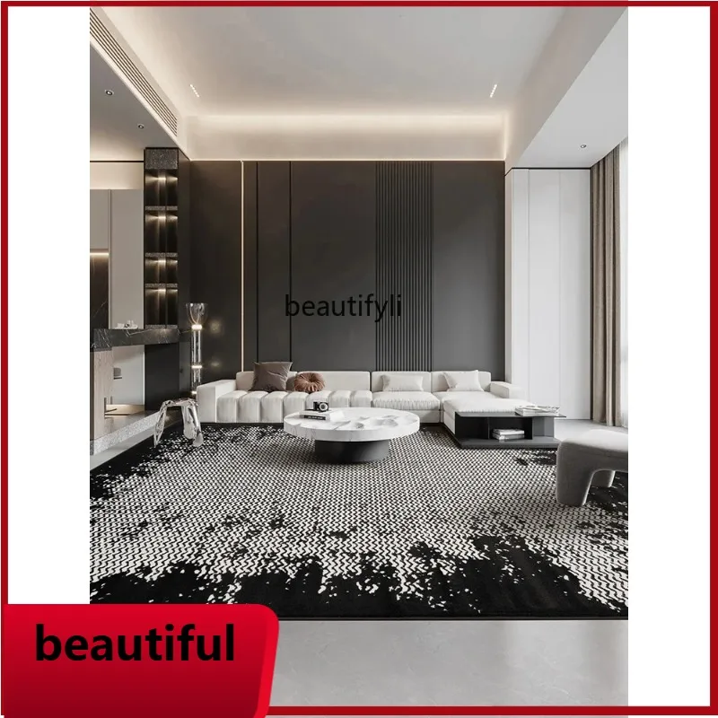 

F132 Light luxury carpet living room bedroom modern simple Italian Nordic home sofa blanket high sense