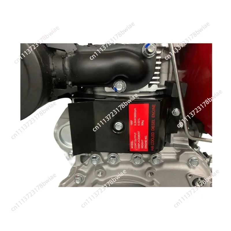 195FE 531CC Single Cylinder 4 Stroke Air-cooled Diesel Engine
