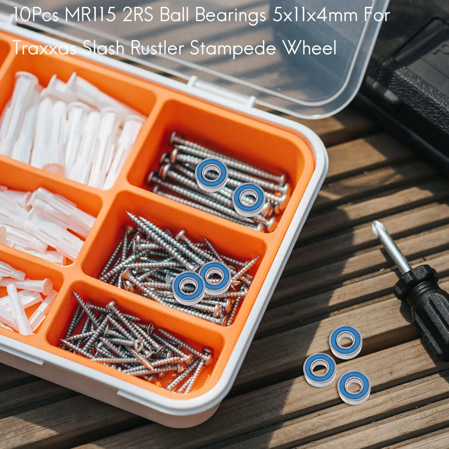 عجلة تدافع مائلة ، MR115 ، 5x11x4 ، 10