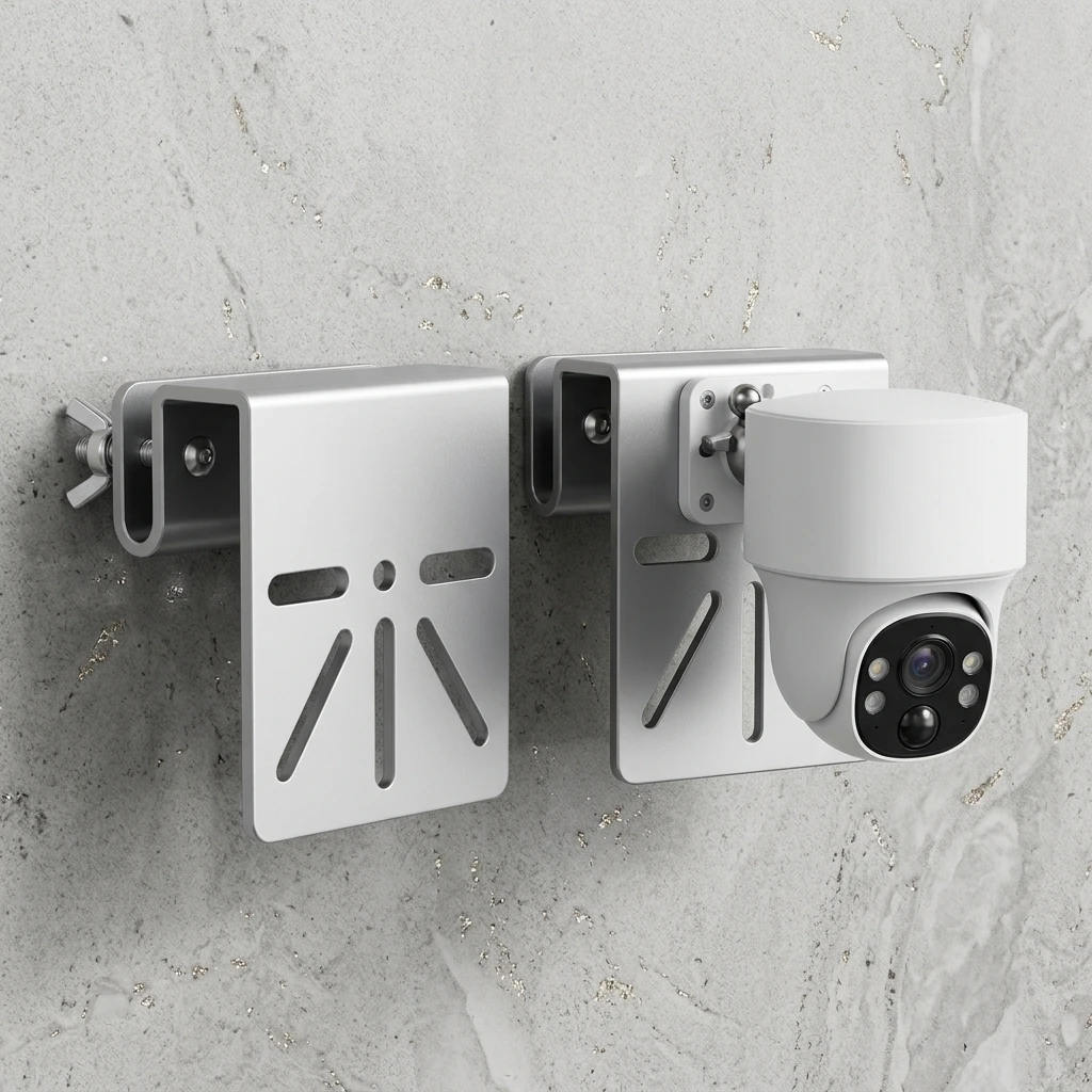 2PCS Monitor Wall Mount Bracket Aluminum Alloy for Kitchen Sink E330 Model Oxidation Resistant Space Saving Holder Durable