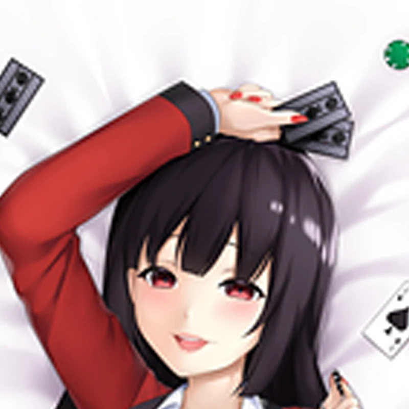 

New Pattern Anime Yumeko Jabami Dakimakura Hugging Body Pillow Cover Case double-sided printing‌