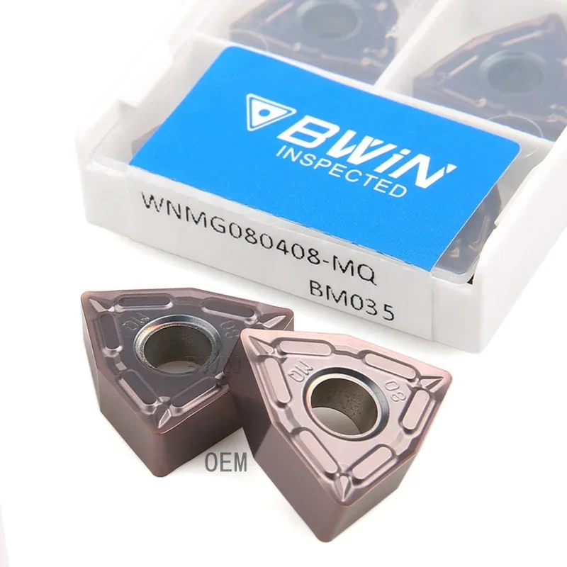 Wnmg080404 Em Ma Vp15Tf Wnmg080408-Tf Wnmg080408-Zm Turning Tool Machining Aluminum Wnmg080408 Cnc Cbn Insertos Wnmg Shim