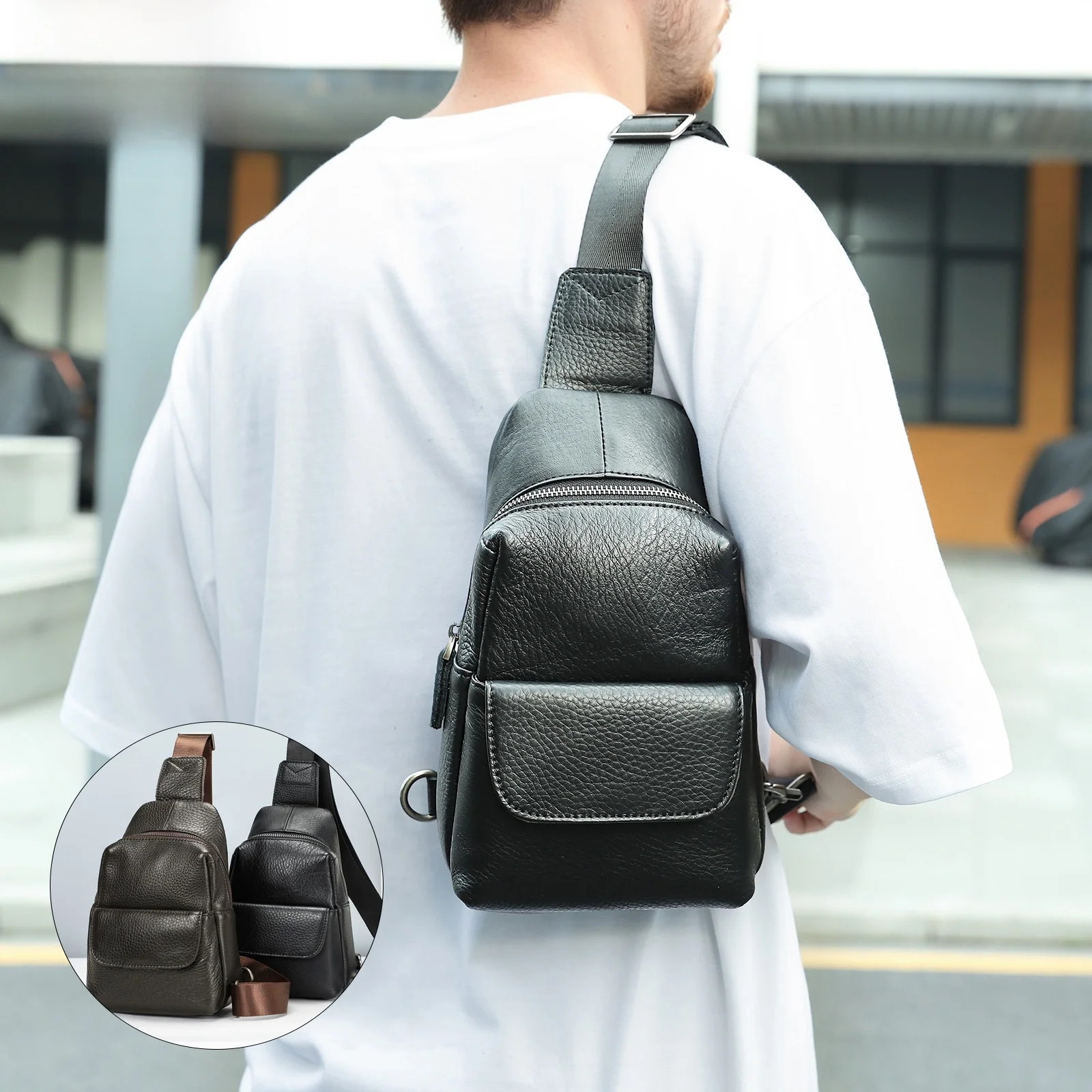 

Мужская сумка из воловьей кожи с верхним слоем Novo Single oulder Bag Satchel Кошелек через плечо Высококачественная кожаная осенне-зимняя сумка