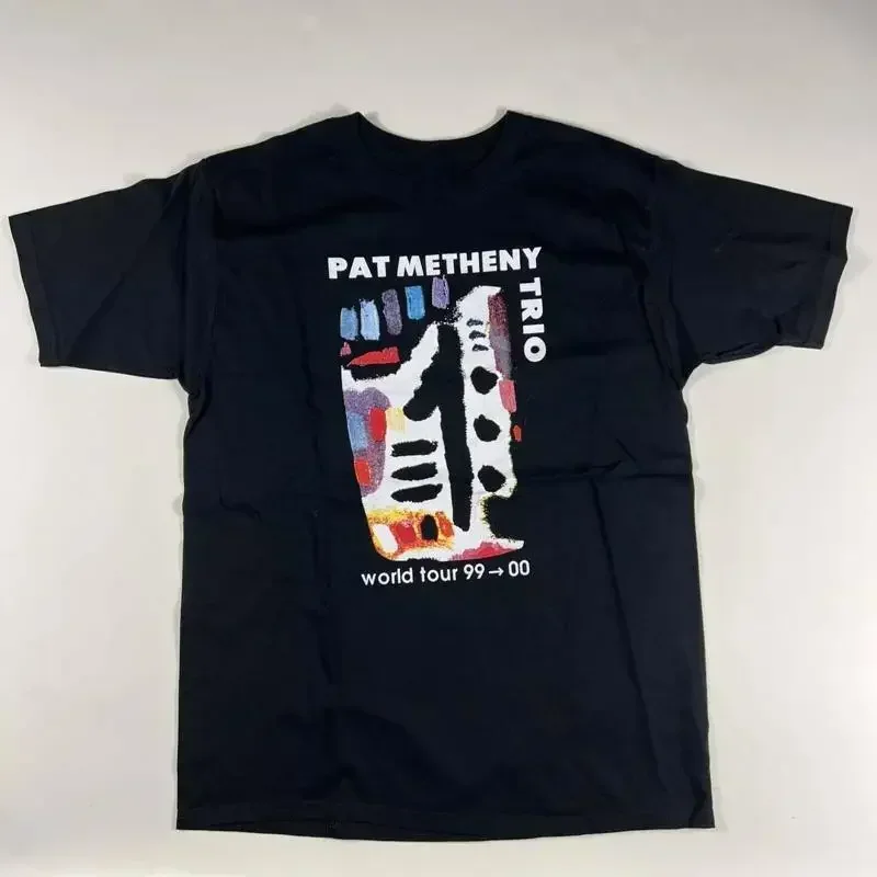 1999 Pat Metheny Trio  T shirt L '99 '00 Tour 2side reprint