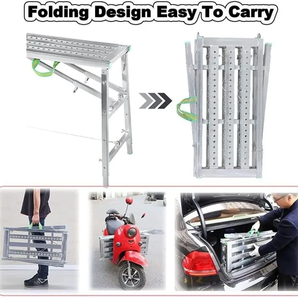 Portable Steel Workbench with Adjustable Height for Industrial Use, Suitable for Car Painting and Washing (C 140cm)