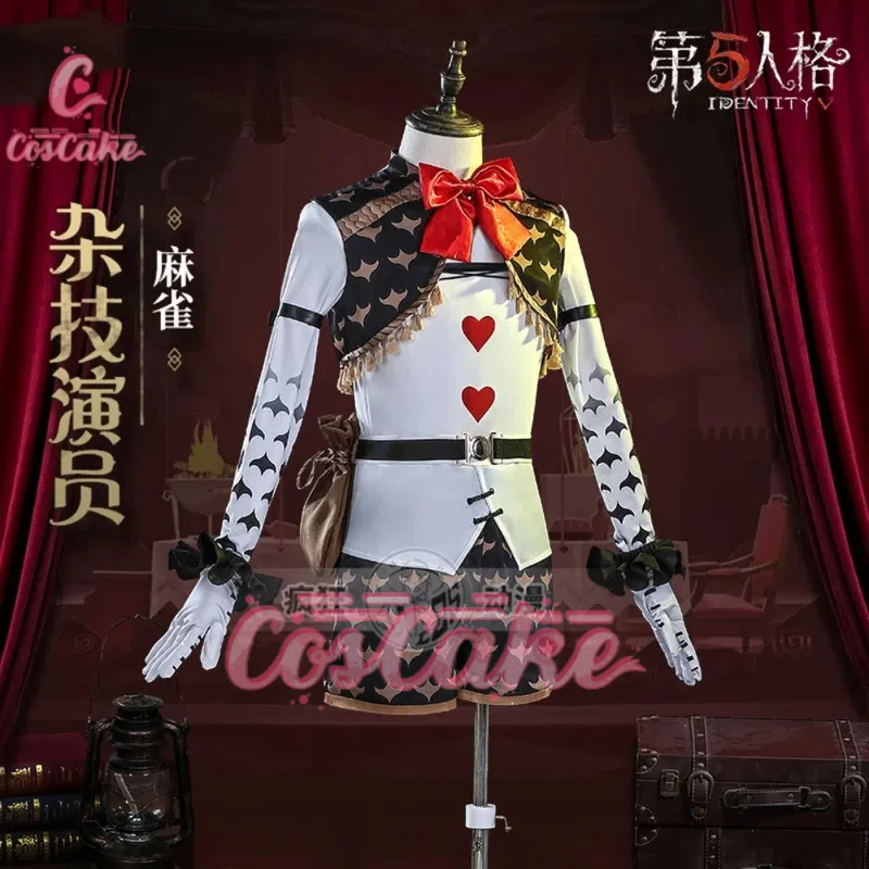 CosCake Identity V Mike Morton Acrobat Cosplay Costume Cos Game Anime Party Uniform Hallowen Play Role Clothes Clothing