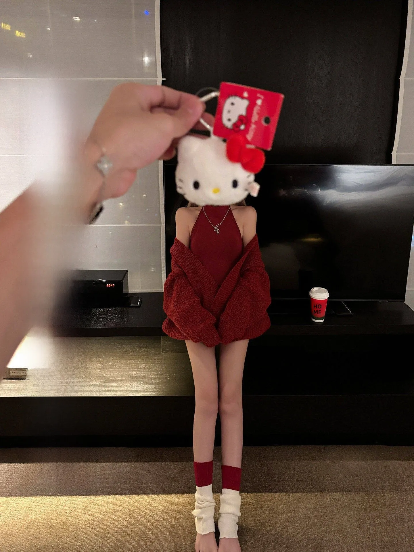 

Красное зимнее женское платье-футляр с внутренней подкладкой, юбка-обертка, короткая юбка с высокой эластичностью, облегающее платье-футляр