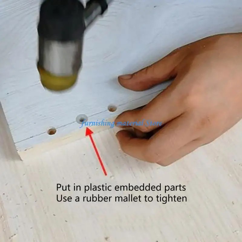 Y5GD Woodworking Doweling Jig Guide Locator Locator for Furniture Connecting