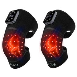 Opove Red Light Therapy Knee Brace Vibration  Massager for Joint and Shoulder Pain Relief Adults Elderly Wearable Knee Elbow Pad