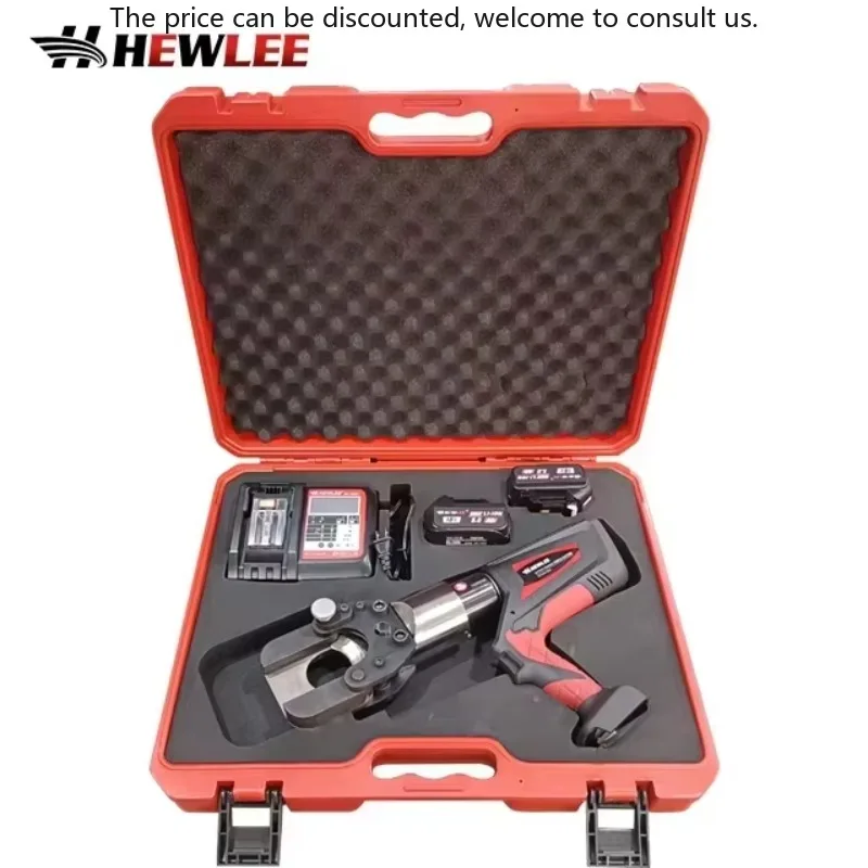 

HEWLEE EZ-50 50mm High Performance 12T Power Cable Steel Wire Hydraulic Electrical Cable Cutter Electric