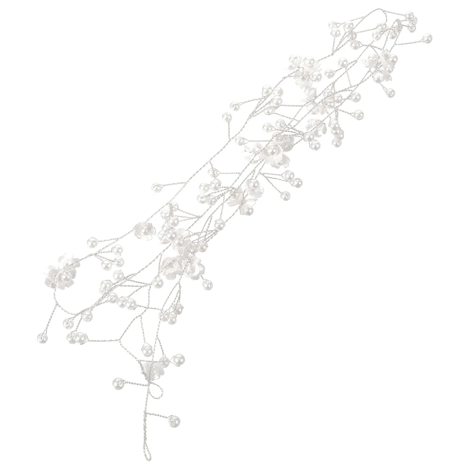 

For Wedding Bridal Women Dress Belt Decorative Sash Pear Flower Belt For Bridal Dress Evening Party Accessory