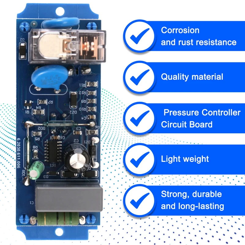 Painel De Circuito Integrado Eletrônico, Sensor De Pressão De Relé, Controlador De Chip, Peças De Interruptor De Controle De Bomba, EPC-3, 220V