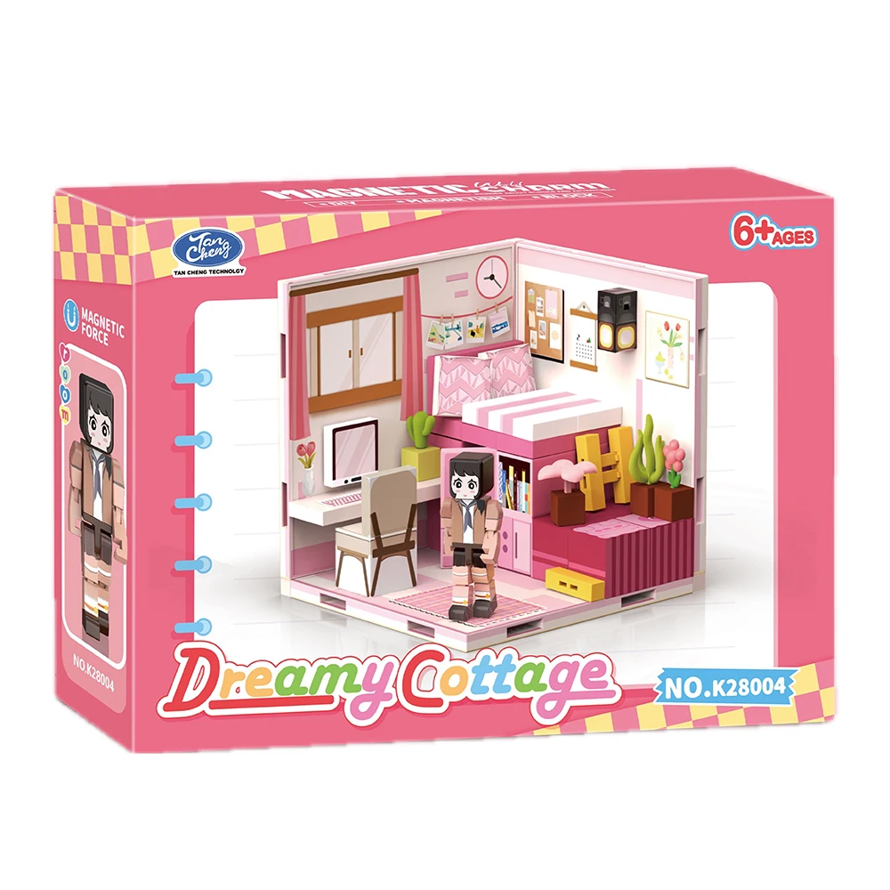 เต็นท์ร้านไอศกรีม ของเล่นสร้างสรรค์ DIY ของขวัญวันฮาโลวีนและคริสต์มาสที่ยอดเยี่ยมสำหรับเด็ก