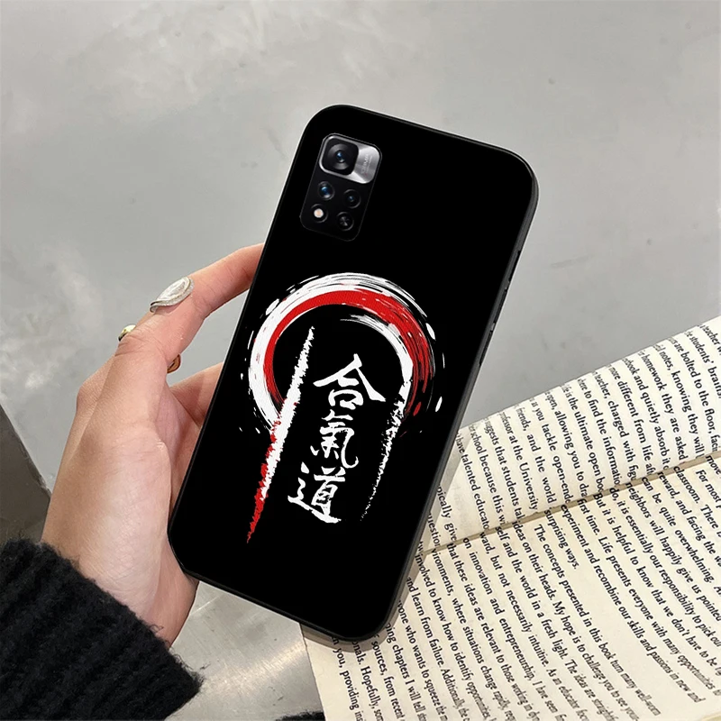 Taekwondo Judo Aikido Phone Case For Xiaomi Redmi note 13 12 Pro 11S 11 10 Pro 10S 12S Redmi 13 10 13C