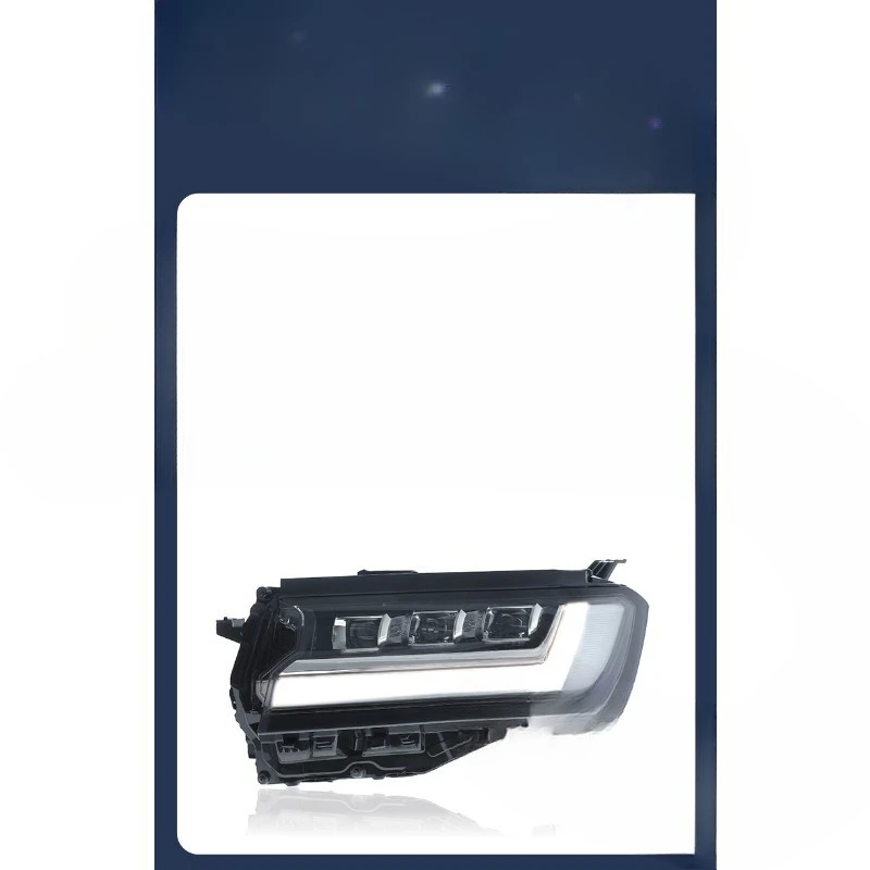 Headlight assembly modified LED lens daytime running light turn signal