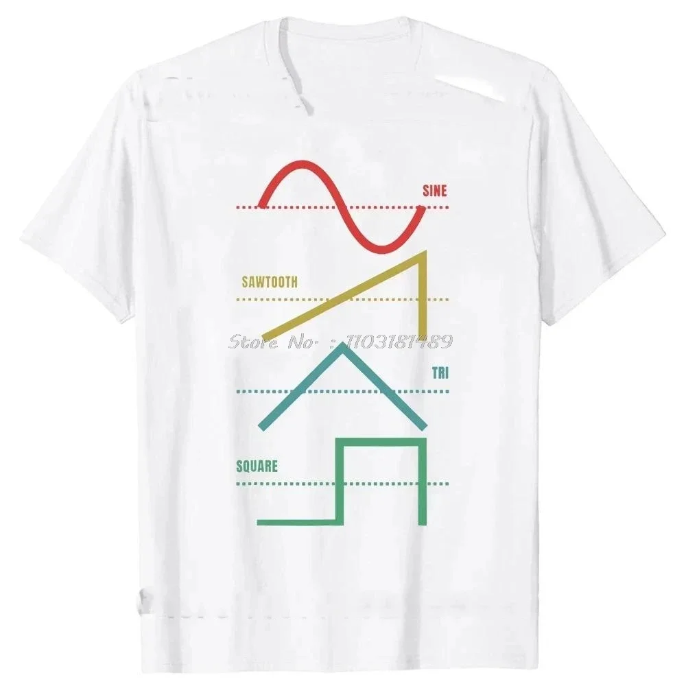 Meter Music Sound DB DJ Retro Vintage Classic T Shirt Men Casual Short Sleeve Tees Tops Harajuku Analog Audio Mens Clothing
