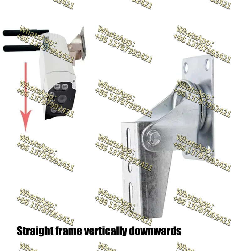 Fixed bracket for crane surveillance camera wireless  bridge  gravity vertical base bearing  
